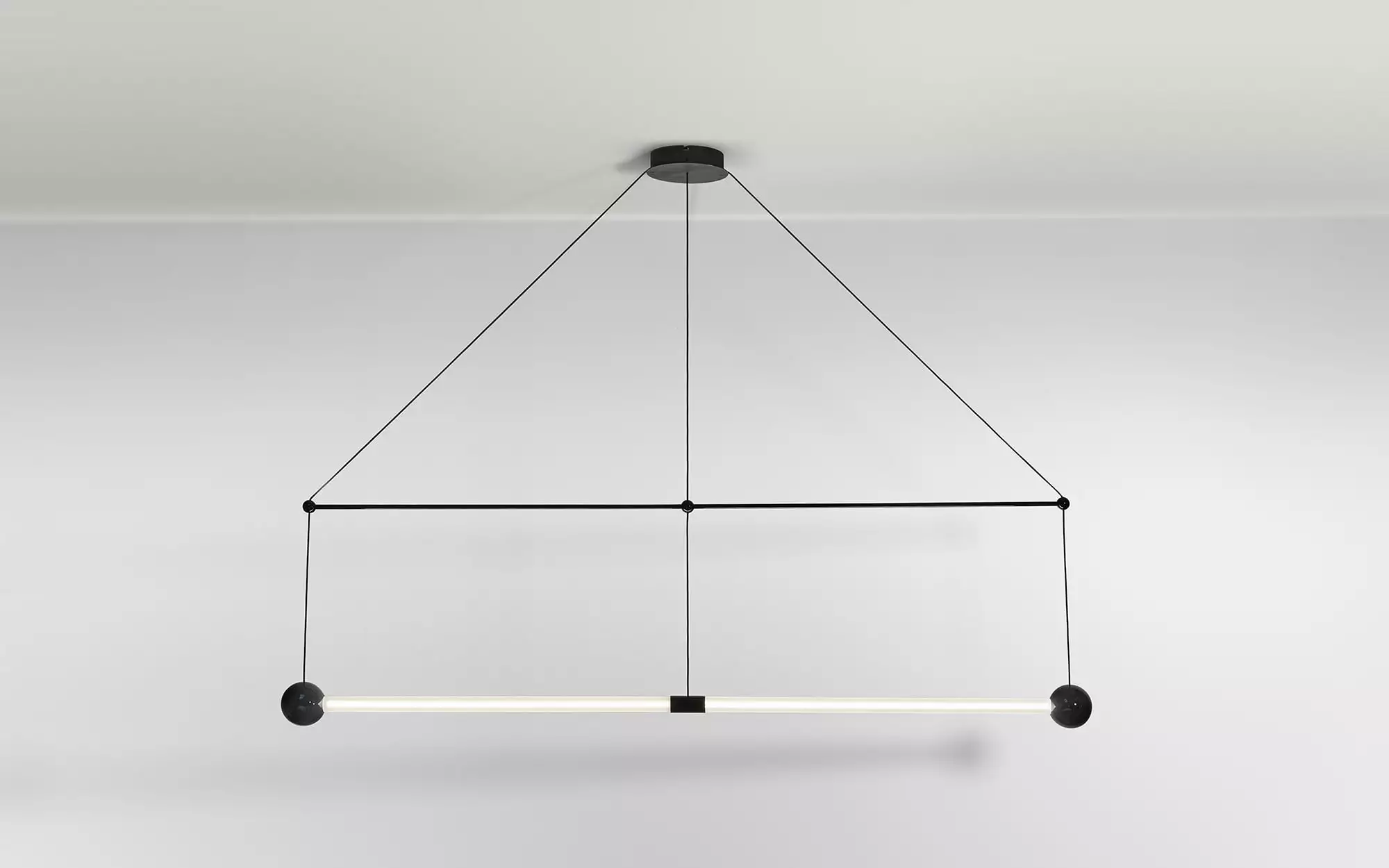 Trapeze 1 Ceiling light - Pierre Charpin - Stool - Galerie kreo
