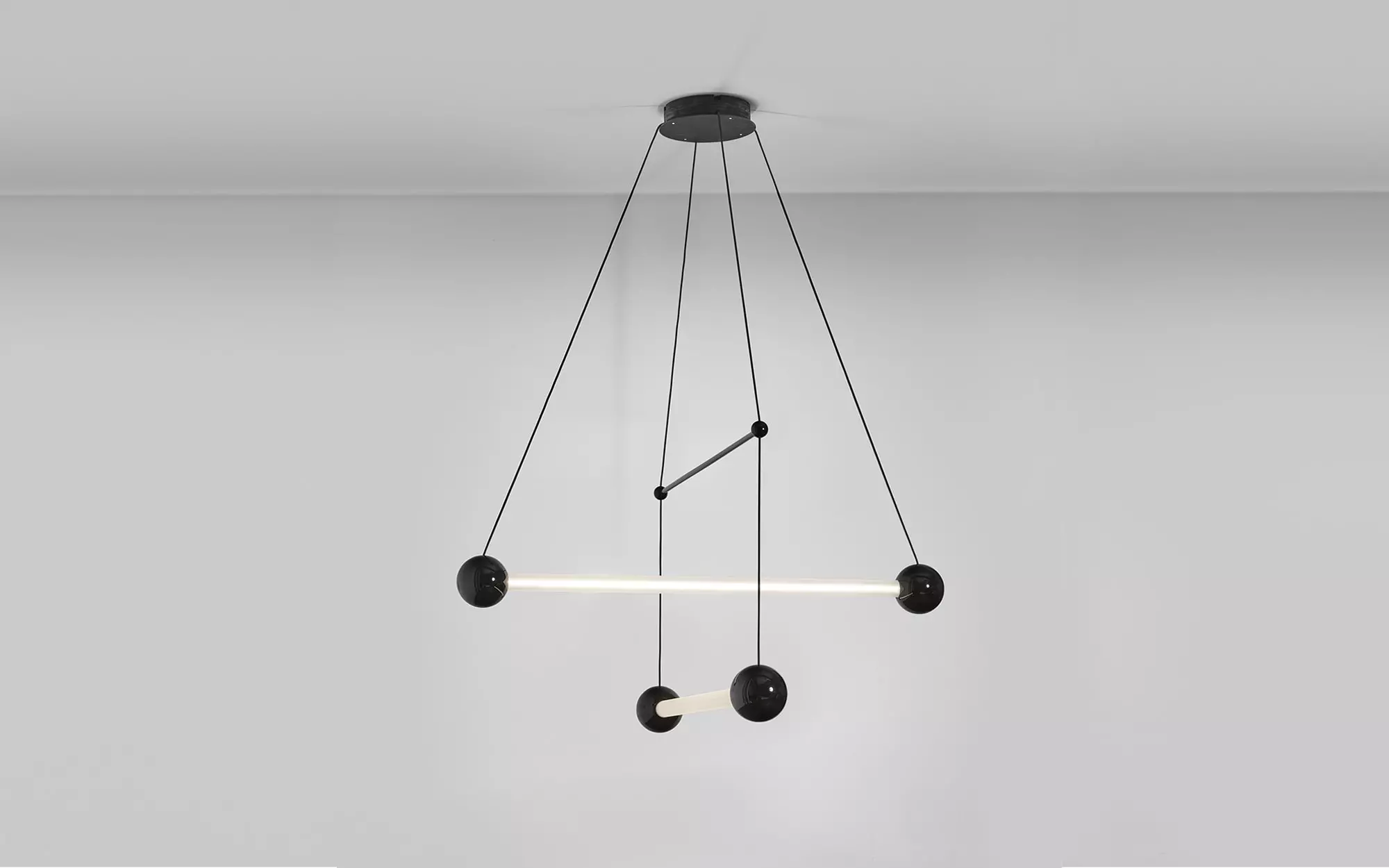 Trapeze 2 Ceiling light - Pierre Charpin - Side table - Galerie kreo